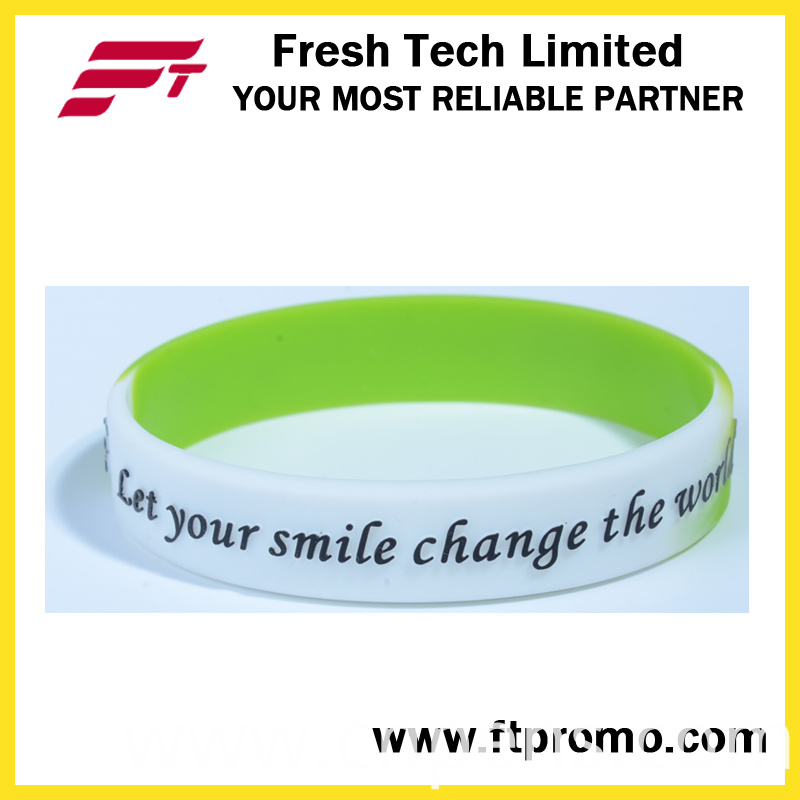 6 Years Experience OEM Silicone Wristband